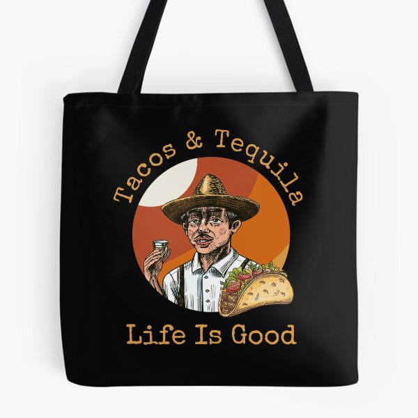 Item preview, Tacos and Tequila. Life Is Good. Drinking-Partying-Funny designed and sold by SighFly52.