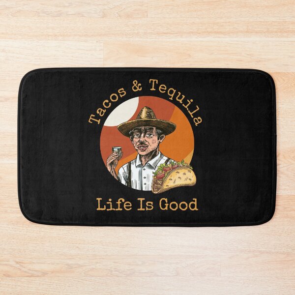 Item preview, Tacos and Tequila. Life Is Good. Drinking-Partying-Funny designed and sold by SighFly52.