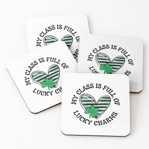 Item preview, My Class Is Full Of Lucky Charms, Fun print for teachers who like St. Paddy's day, caticorns and being awesome designed and sold by Auntieck.