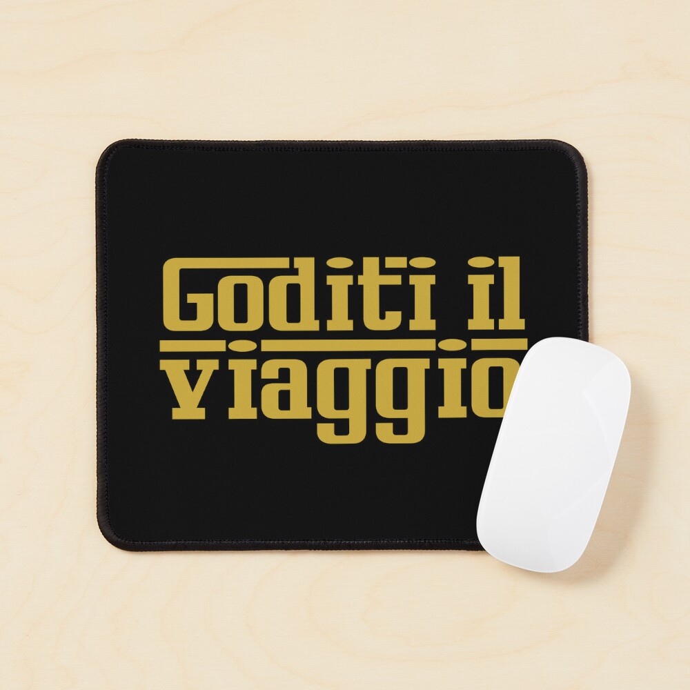 Goditi Il Viaggio - Enjoy The Journey - Italian - Gold Art Board Print for  Sale by InnovateOdyssey | Redbubble