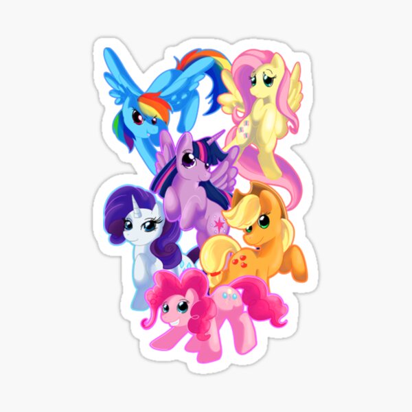 Item preview, The Mane 6 designed and sold by Brookeva.