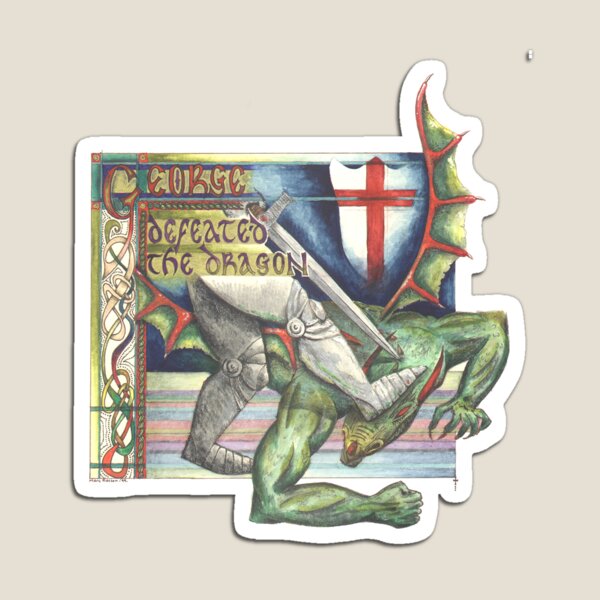 St. George and the Dragon Magnet