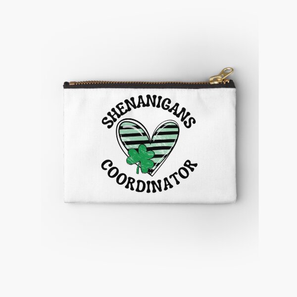 Item preview, Shenanigans Coordinator, Fun Green Striped Heart who like St. Patty's day, shenanigans, and being awesome designed and sold by Auntieck.