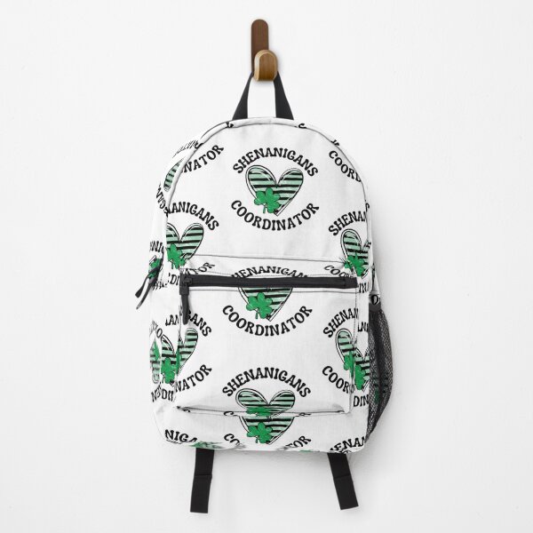 Item preview, Shenanigans Coordinator, Fun Green Striped Heart who like St. Patty's day, shenanigans, and being awesome designed and sold by Auntieck.
