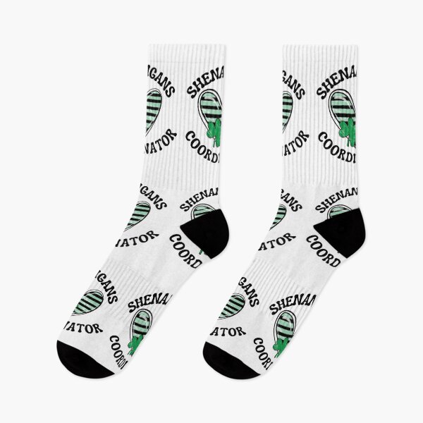 Item preview, Shenanigans Coordinator, Fun Green Striped Heart who like St. Patty's day, shenanigans, and being awesome designed and sold by Auntieck.