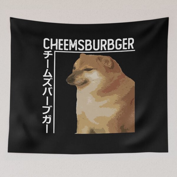 Item preview, Tazas Cheems Meme designed and sold by andrahortyanan.