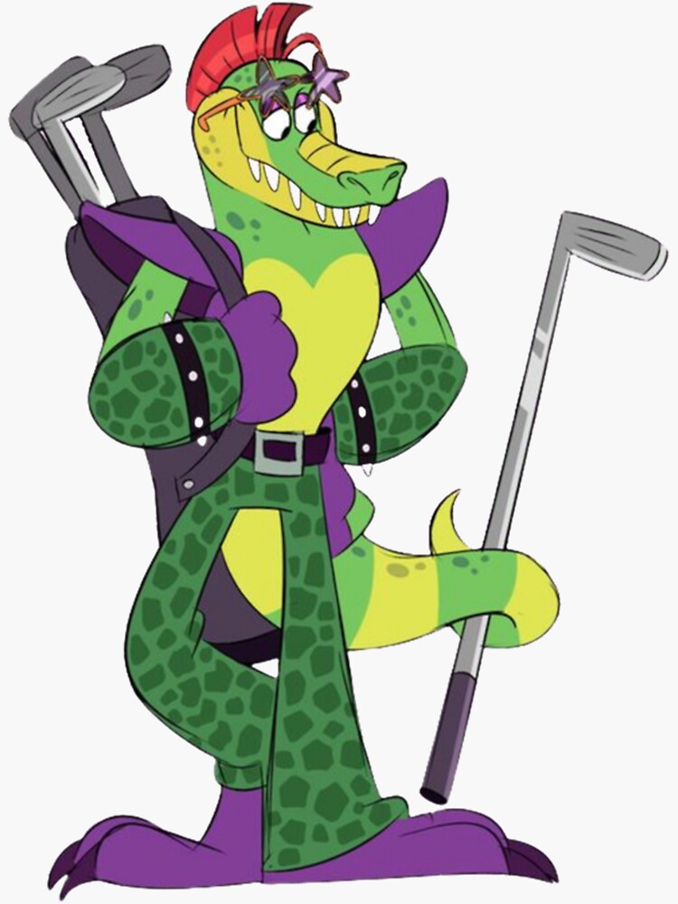 Montgomery Gator Sticker By Hermistongino Redbubble