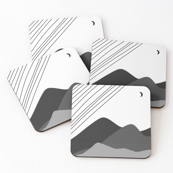 Item preview, mountain minimal art designed and sold by caseyjasper.