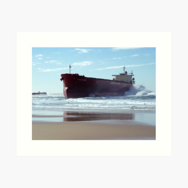 Item preview, Pasha Bulker at Nobby's Beach - Newcastle designed and sold by Paul Lamble.