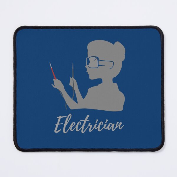 Item preview, Lady Electrician, Electrician Girl designed and sold by EngineersArt.