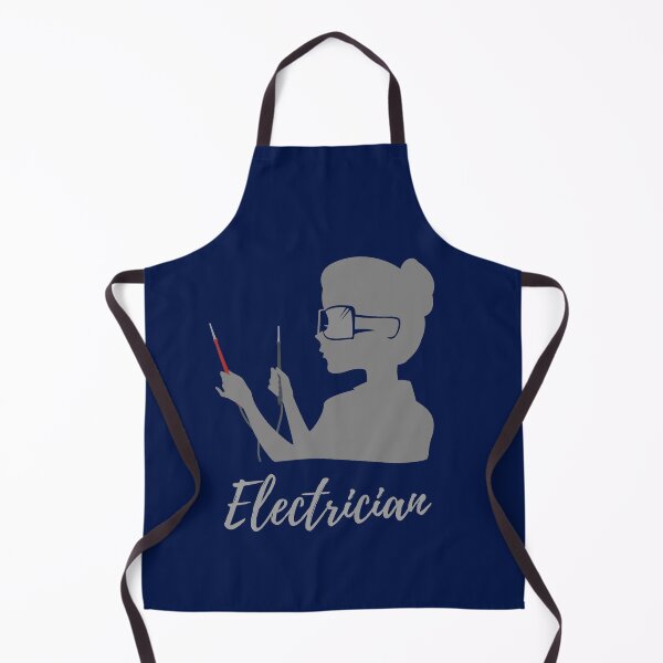 Item preview, Lady Electrician, Electrician Girl designed and sold by EngineersArt.