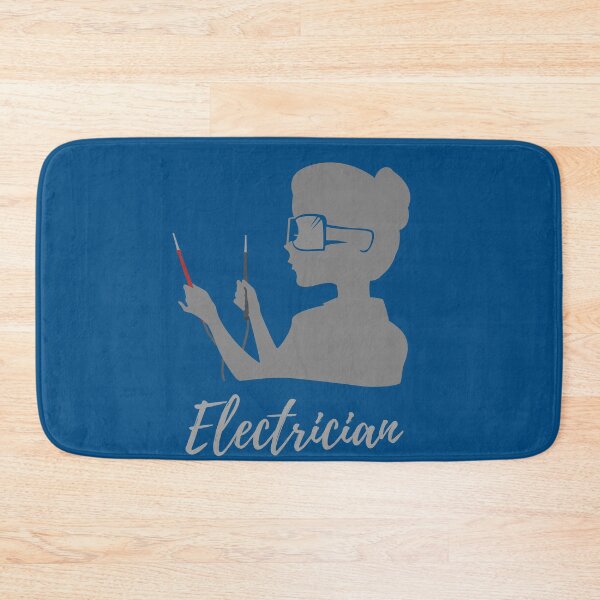 Item preview, Lady Electrician, Electrician Girl designed and sold by EngineersArt.