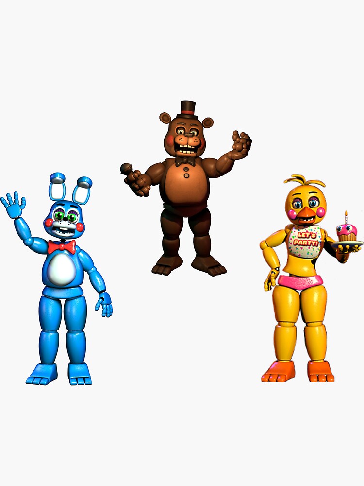 Fnaf toy deals animatronics action figures