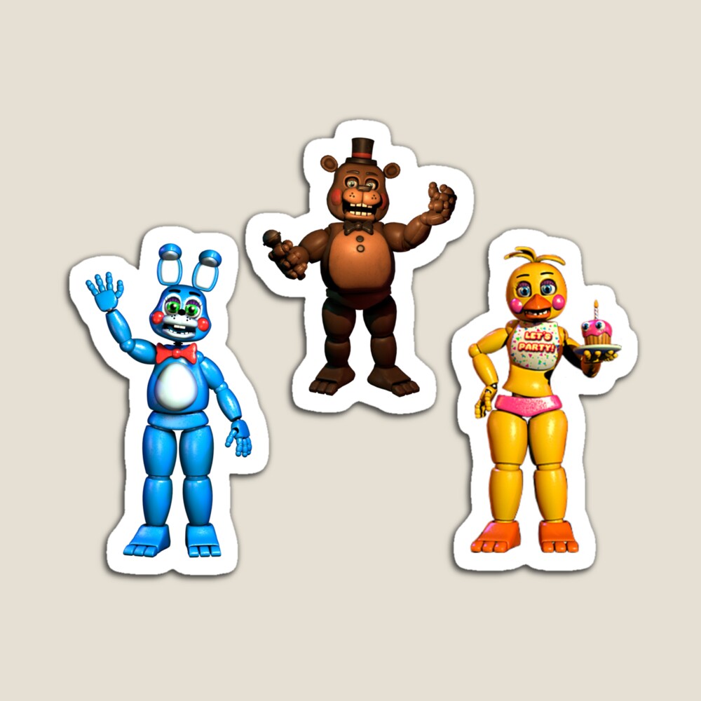 Five Nights at Freddy's 2 Magnet for Sale by scittykitty