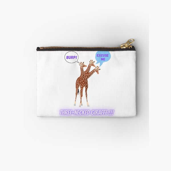 Item preview, Three-necked giraffe - Burp edition designed and sold by CosmicStory.