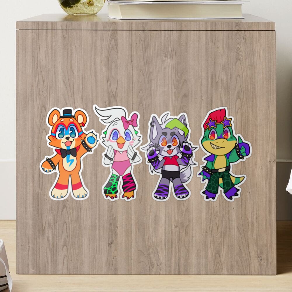 Five Nights At Freddy's Security Breach Security Badge Sticker