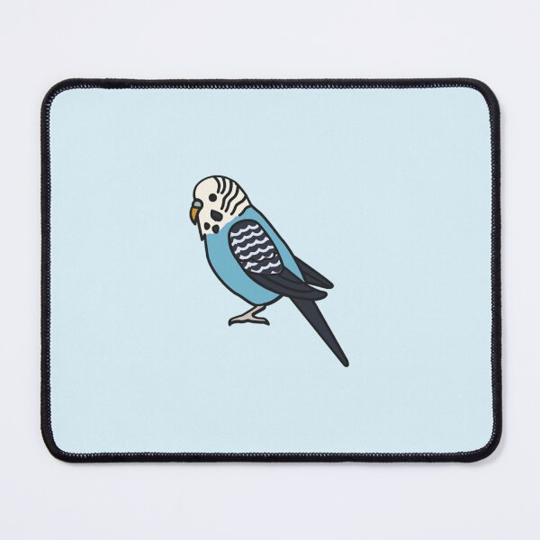 Item preview, Cute blue budgie designed and sold by BirbFriends.