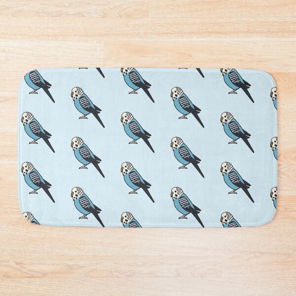 Item preview, Cute blue budgie designed and sold by BirbFriends.