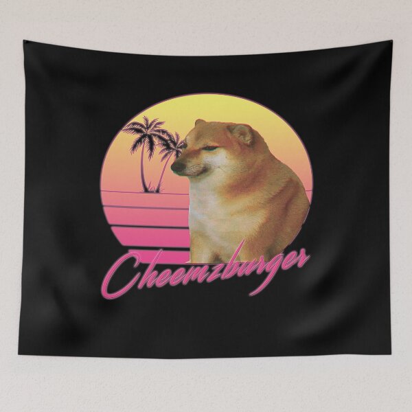 Item preview, Tazas Cheems Meme designed and sold by andrahortyanan.