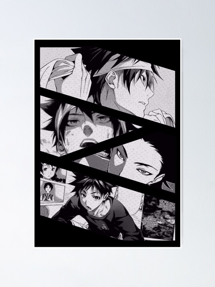 Soma Yukihira Food Wars Shokugeki no Soma Manga Panel Design Soma Yukihira Food Wars Shokugeki no Soma Manga Panel Design