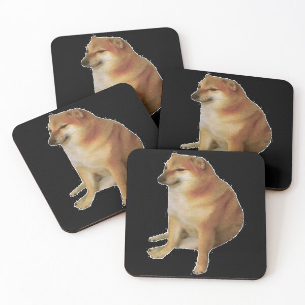 Item preview, Tazas Cheems Meme designed and sold by andrahortyanan.