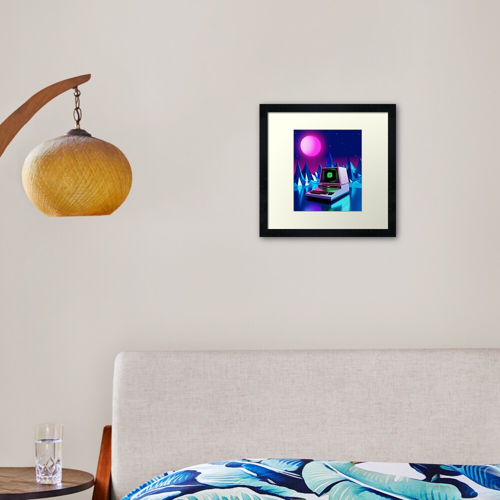Item preview, Framed Art Print designed and sold by djspacegr.