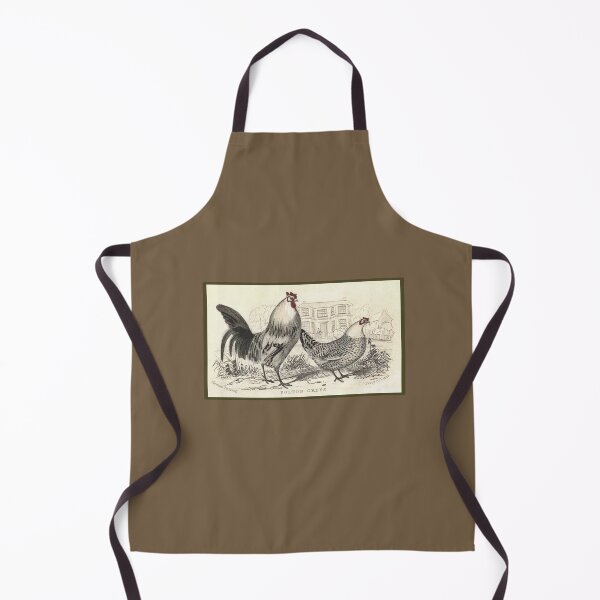 Item preview, Vintage Bolton Grey Chickens - 1800's Print designed and sold by MountMercantile.