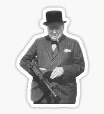 Sir Winston Churchill Sticker