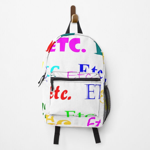 Item preview, Etc. Etcetera Et Cetera in various colors and fonts designed and sold by Becky Hunter.