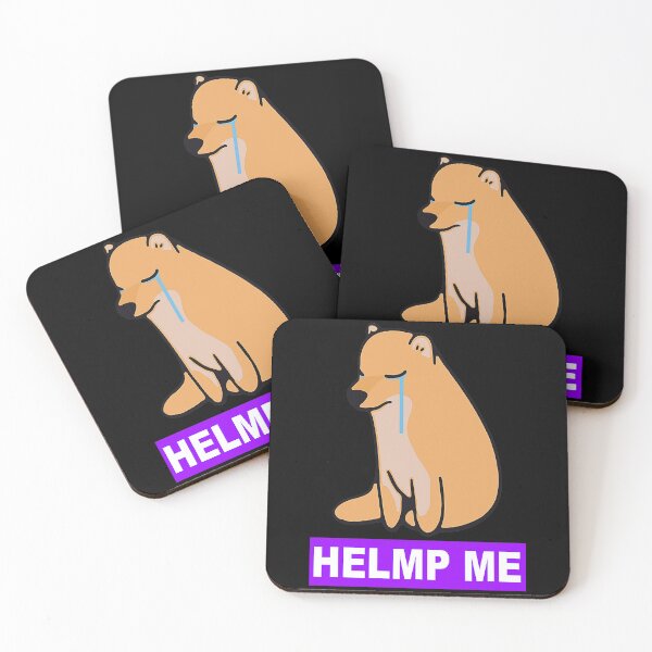 Item preview, Tazas Cheems Meme designed and sold by andrahortyanan.