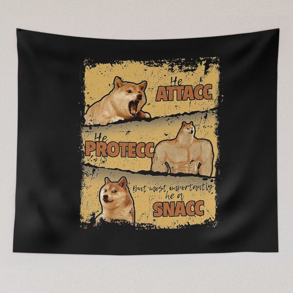 Item preview, Tazas Cheems Meme designed and sold by andrahortyanan.