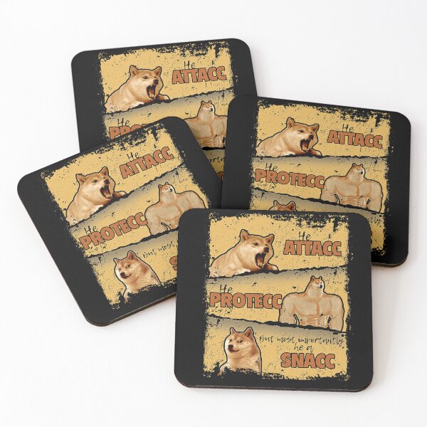 Item preview, Tazas Cheems Meme designed and sold by andrahortyanan.