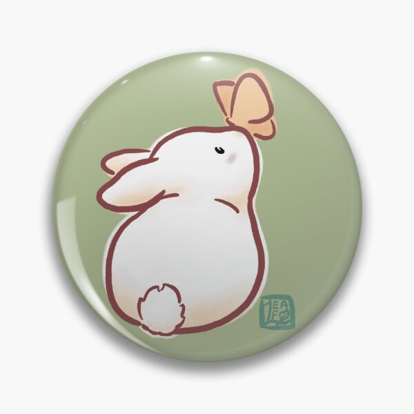 Item preview, Cute Bunny Butterfly in Spring designed and sold by leafye.