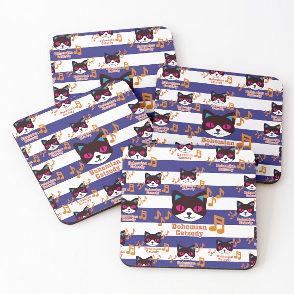 Item preview, Bohemian Catsody cat, funny pun with tomcat designed and sold by Mauswohn.
