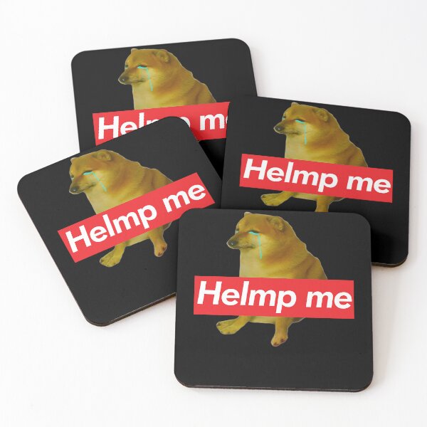 Item preview, Tazas Cheems Meme designed and sold by andrahortyanan.