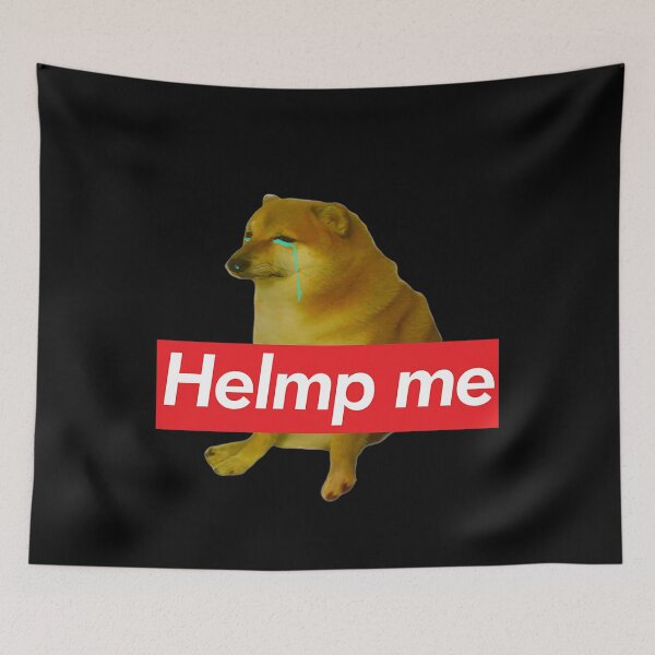 Item preview, Tazas Cheems Meme designed and sold by andrahortyanan.