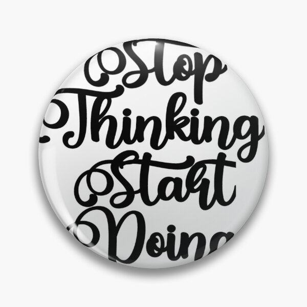 Item preview, Stop thinking start doing designed and sold by Harsha Pinjani.