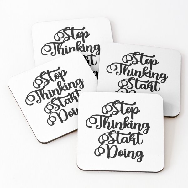 Item preview, Stop thinking start doing designed and sold by Harsha Pinjani.