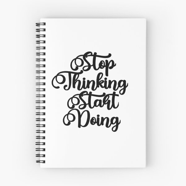 Item preview, Stop thinking start doing designed and sold by Harsha Pinjani.