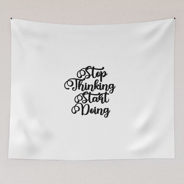 Item preview, Stop thinking start doing designed and sold by Harsha Pinjani.