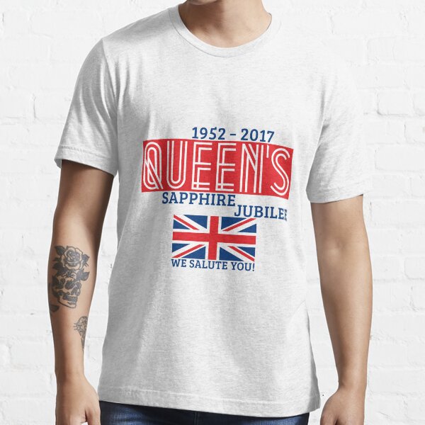 "Queen’s Sapphire Jubilee" Tshirt for Sale by MrFaulbaum Redbubble