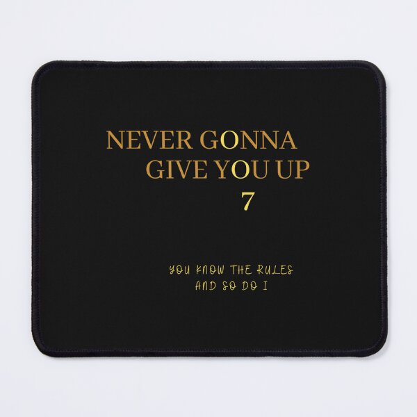 Item preview, YOU KNOW THE RULES AND SO DO I designed and sold by shopvanillabean.