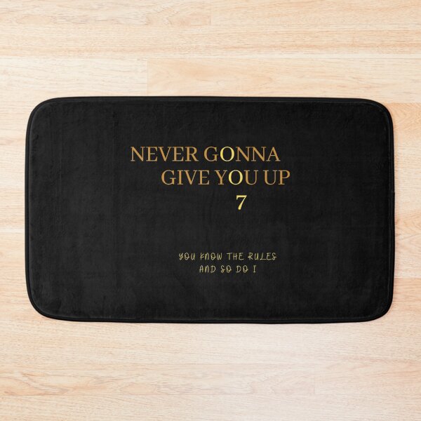 Item preview, YOU KNOW THE RULES AND SO DO I   designed and sold by shopvanillabean.