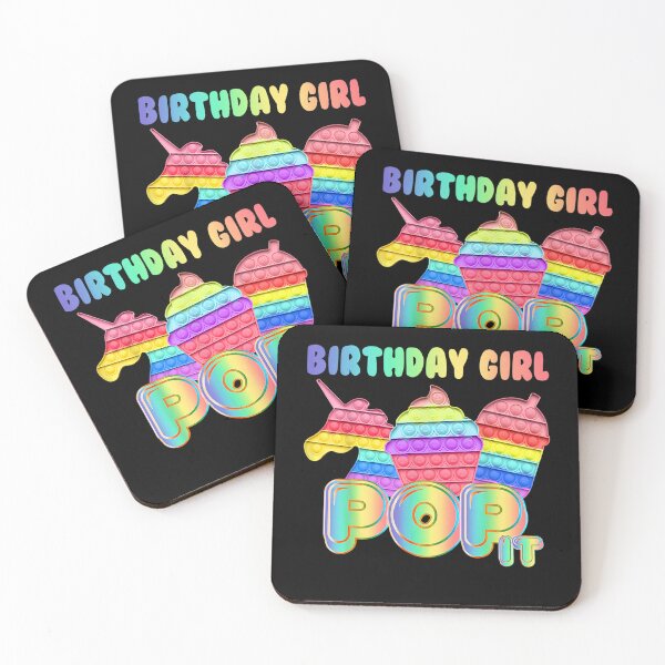 Item preview, Birthday girl pop it unicorn girl pop it birthday gift T-Shirt designed and sold by VadasTobias.