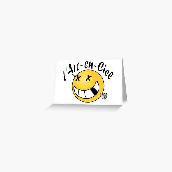 L Arc En Ciel Smile Greeting Card For Sale By Koalamekrazy Redbubble