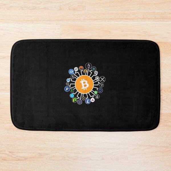 Item preview, Bitcoin Chainlink XRP Blockchain Crypto Cryptocurrency Tank Top designed and sold by VadasTobias.