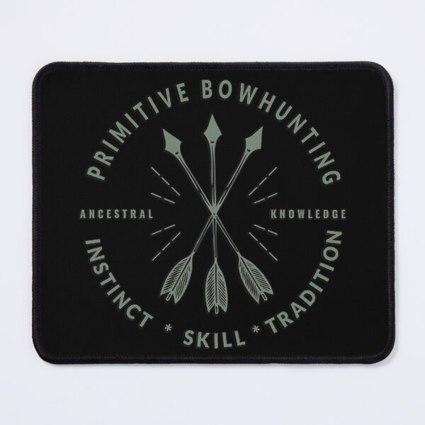 Item preview, Primitive Bow Hunting Instinct Skill Tradition, Archery Bow Hunter Gift designed and sold by RachaelEliezer.