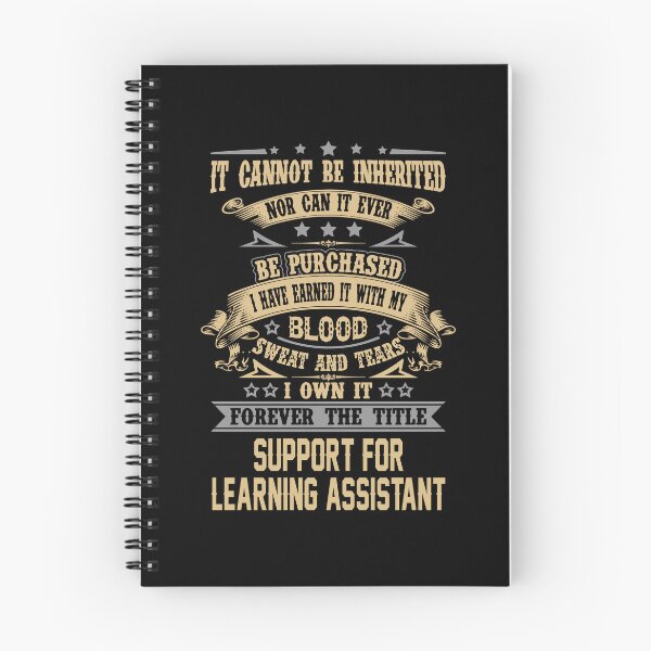 Item preview, Support For Learning Assistant T Shirt - Forever The Title Job Gift Item Tee designed and sold by celiagomez456.