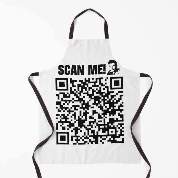 Item preview, Scan me! - Rick Astley - Never Gonna Give You Up QR CODE designed and sold by shopvanillabean.