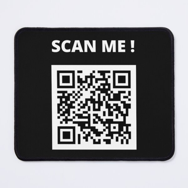 Item preview, Scan Me ! - Rick Roll   designed and sold by shopvanillabean.